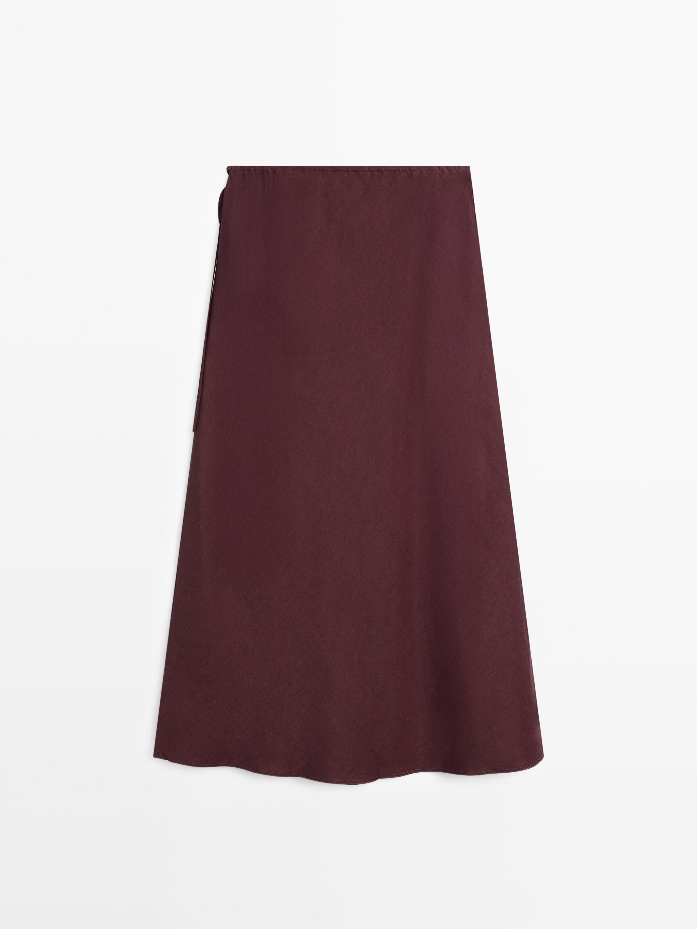 Pareo midi skirt